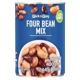 PnP Live Well Four Bean Mix 400g