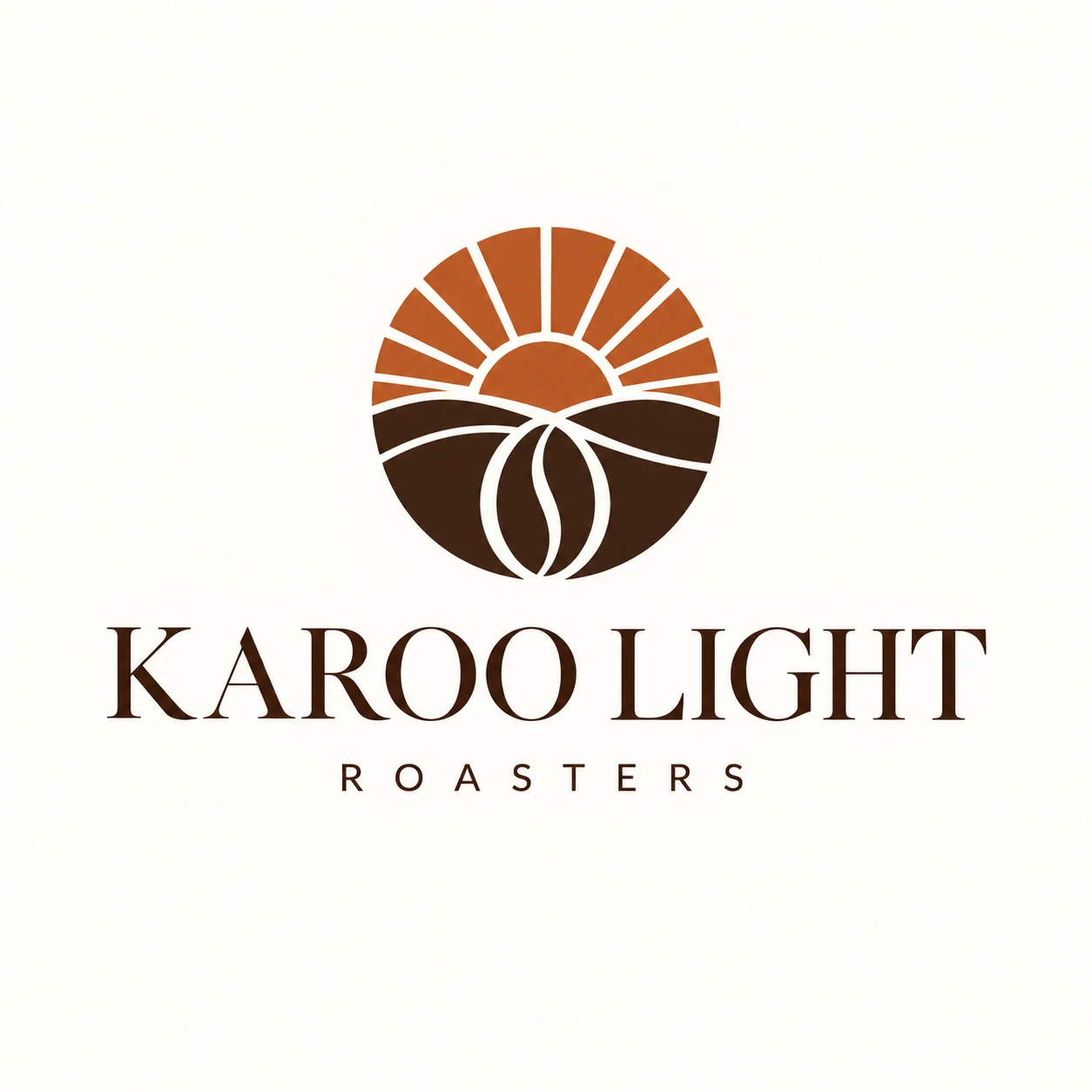 Logo with business name. The same logo with the name set in a matching font.
